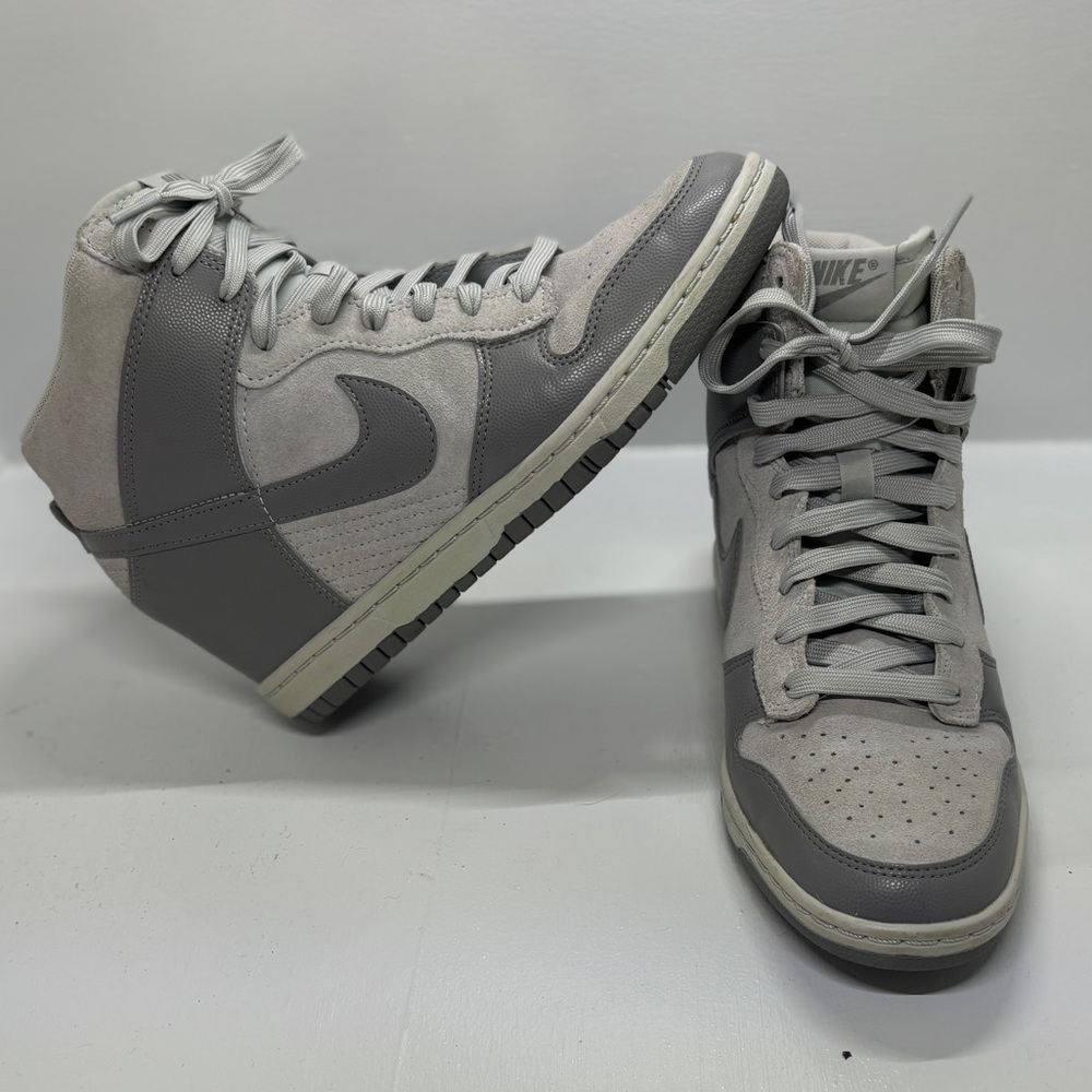 Nike Dunk Sky High Canyon Gray Wedge Sneakers Shoes Women's Size 8.5 - Picture 4 of 8